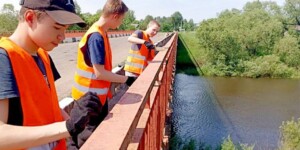 Студенческий строительный отряд благоустраивает Климовичи