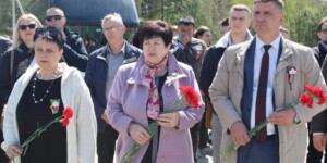 Память павших в борьбе с фашизмом почтили в Чаусском районе