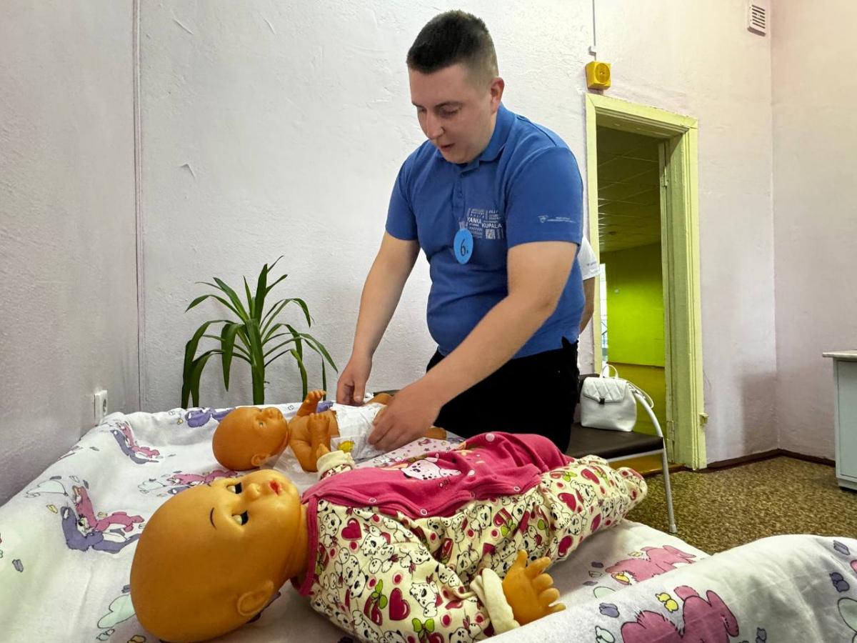 Для участников  республиканского конкурса «Счастливы вместе» провели медицинский квест