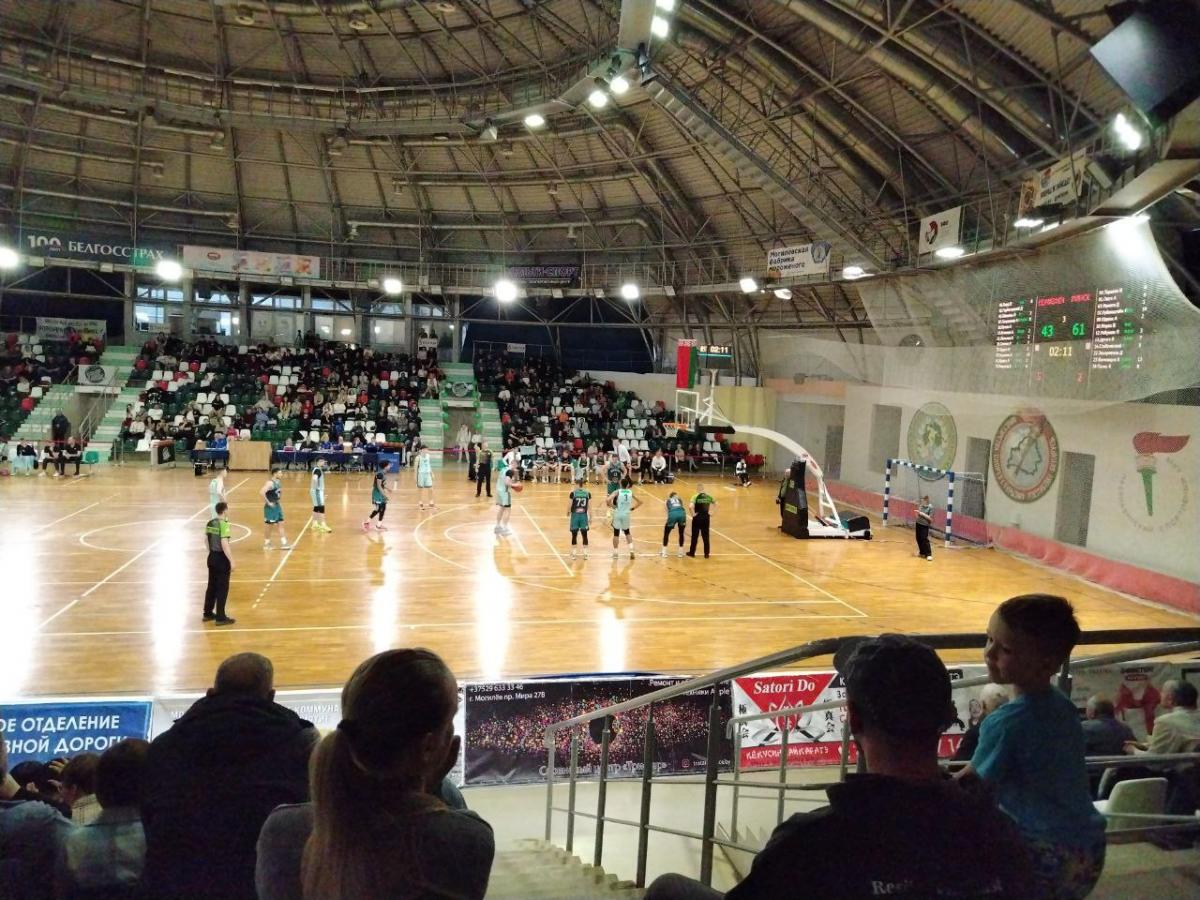 Баскетбол. Могилевский «Борисфен» потерпел второе поражение от «Минска» в полуфинальной серии чемпионата Беларуси