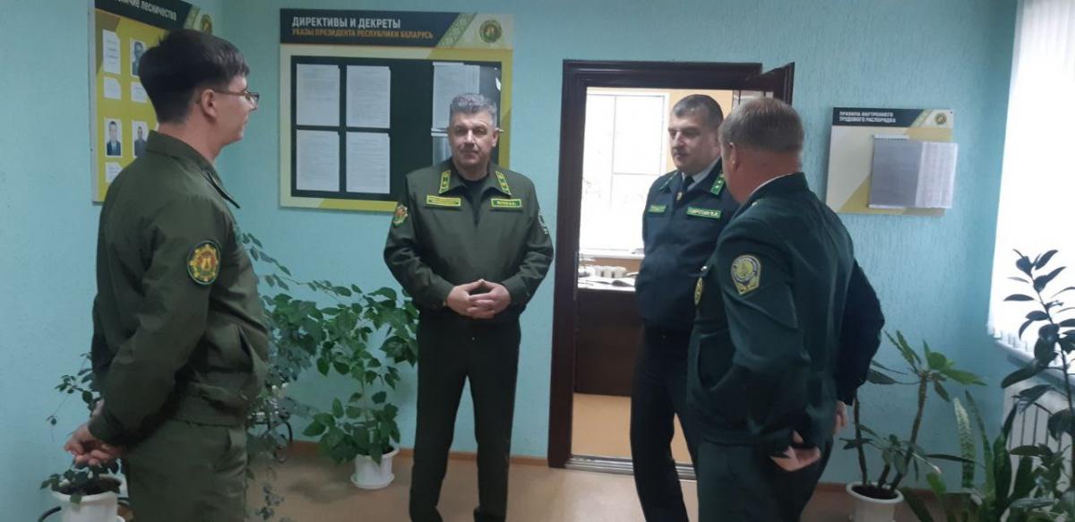 Министр лесного хозяйства Александр Кулик с рабочей поездкой посещает Могилевскую область