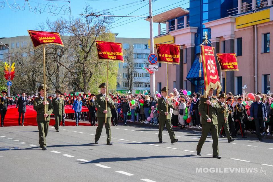 Генеральная репетиция торжественного марша, посвященного Дню Победы, пройдет 8 мая на площади Ленина в Могилеве