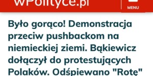 Поляки устраивают протесты в Германии из-за скандала с мигрантами