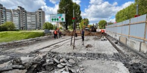 В Могилеве активно обновляют путепроводы