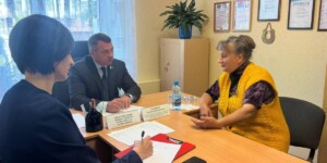 Александр Горошкин провел прием граждан в аг. Забелышин Хотимского района