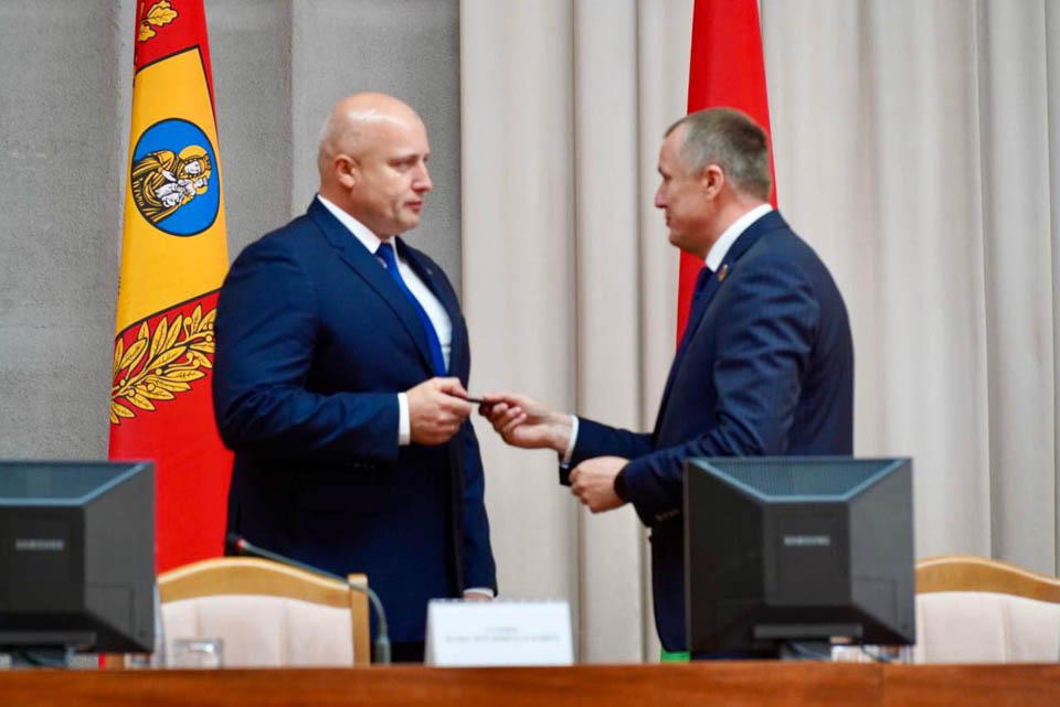 Анатолий Исаченко представил нового руководителя Бобруйского горисполкома