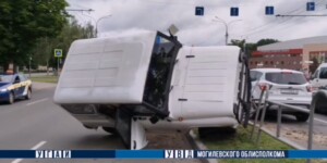 Водитель Renault в Могилеве создал аварийную обстановку и спровоцировал ДТП