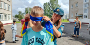 В могилевской школе № 13 прошла спортландия от МЧС