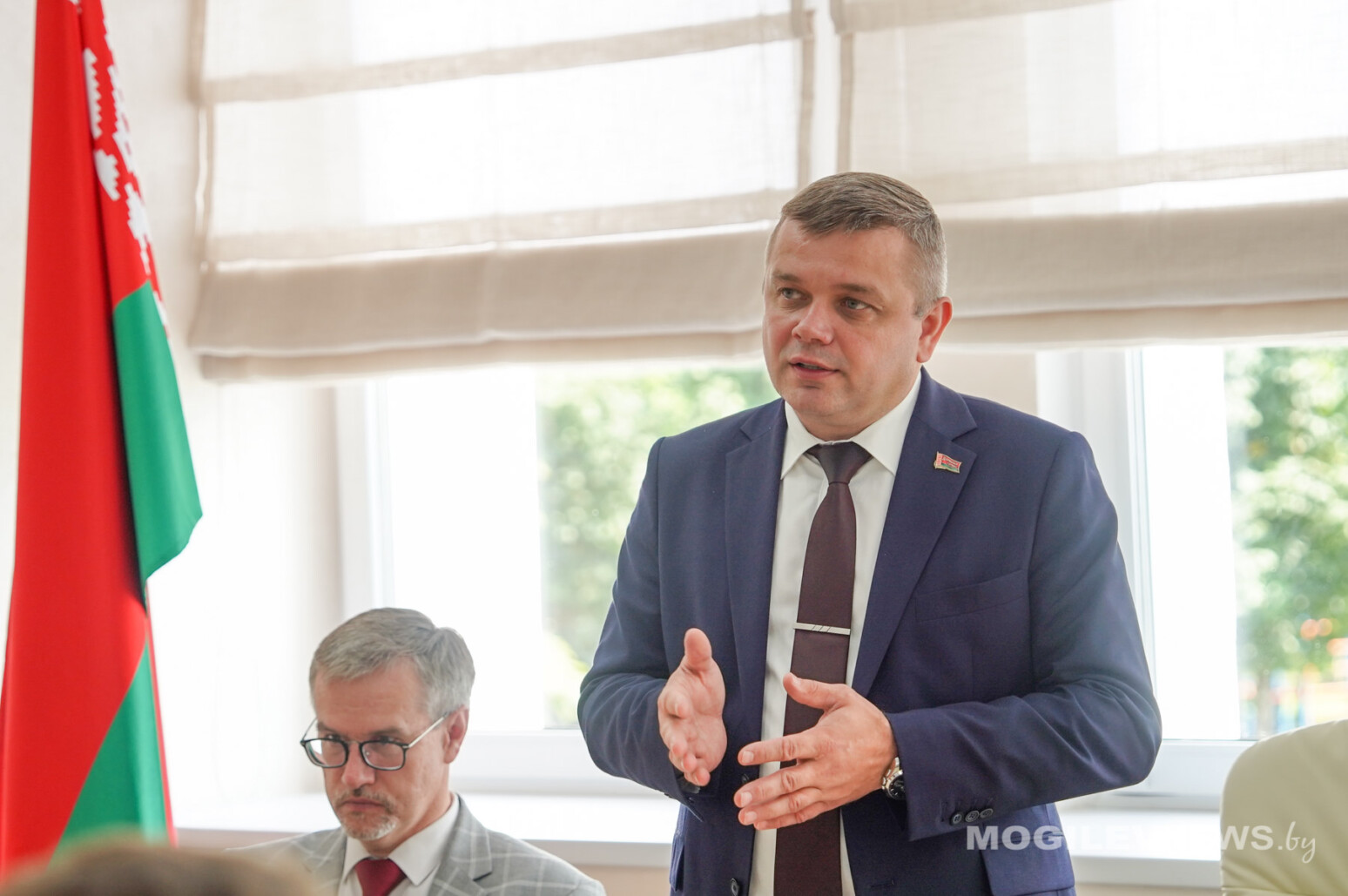 Министр промышленности Беларуси посетил ОАО «Ольса». Фото