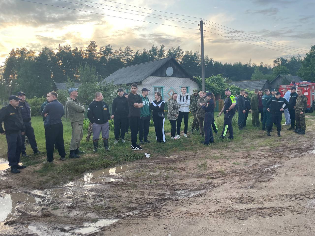 В лесу в Быховском районе потерялась девочка, ее искали около 300 человек