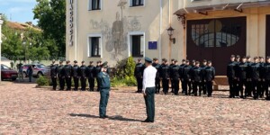 В Могилеве в День пожарной службы молодые спасатели принесли присягу на верность Родине