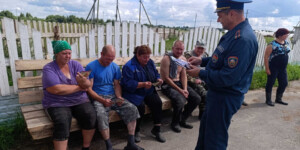 Сельский сход прошел в деревне Ахимковичи Круглянского района