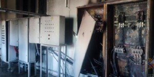 Пожар на предприятии тушили в Шкловском районе