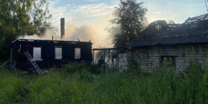 На пожаре в Чаусском районе погиб мужчина