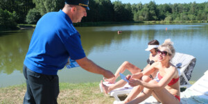 В Бобруйске проходят рейды по водоемам: спасатели напоминают об осторожности на воде