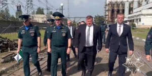 Министр по чрезвычайным ситуациям Вадим Синявский посещает Могилев