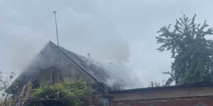 В Могилеве пожар повредил жилой дом
