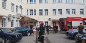 Пожар в гостинице тушили в Могилеве