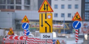 Внимание, водители! Меняется схема движения на путепроводе по ул. Ленинской в Могилеве