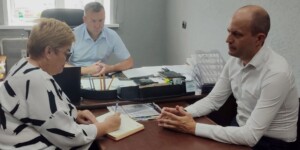 Выездной профсоюзный прием прошел в Дрибинском районе