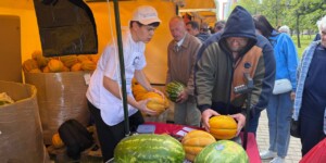 Ярмарка астраханских товаров открылась в Могилеве: цены хорошие, настроение отличное, ассортимент достойный