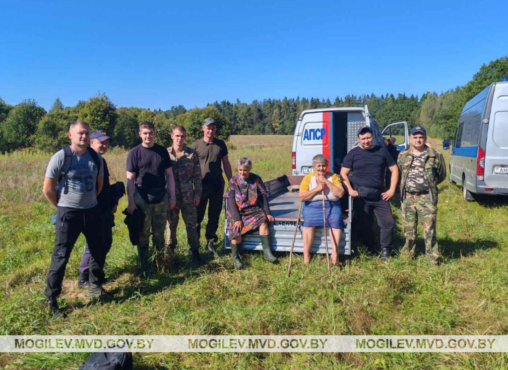 В Чаусском районе милиционеры нашли пенсионерку, которая две ночи провела в лесу