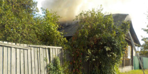 В Бобруйске на пожаре пострадала женщина