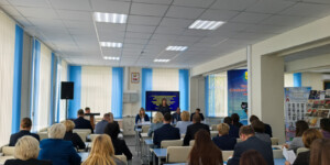 V Отчетно-выборная конференция Могилевской областной организационной структуры РГОО «Знание» прошла в Могилеве. Фото