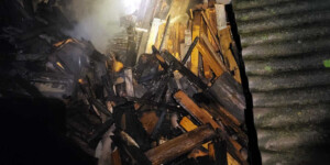 В Могилеве пожар после шашлыка повредил дом и забор