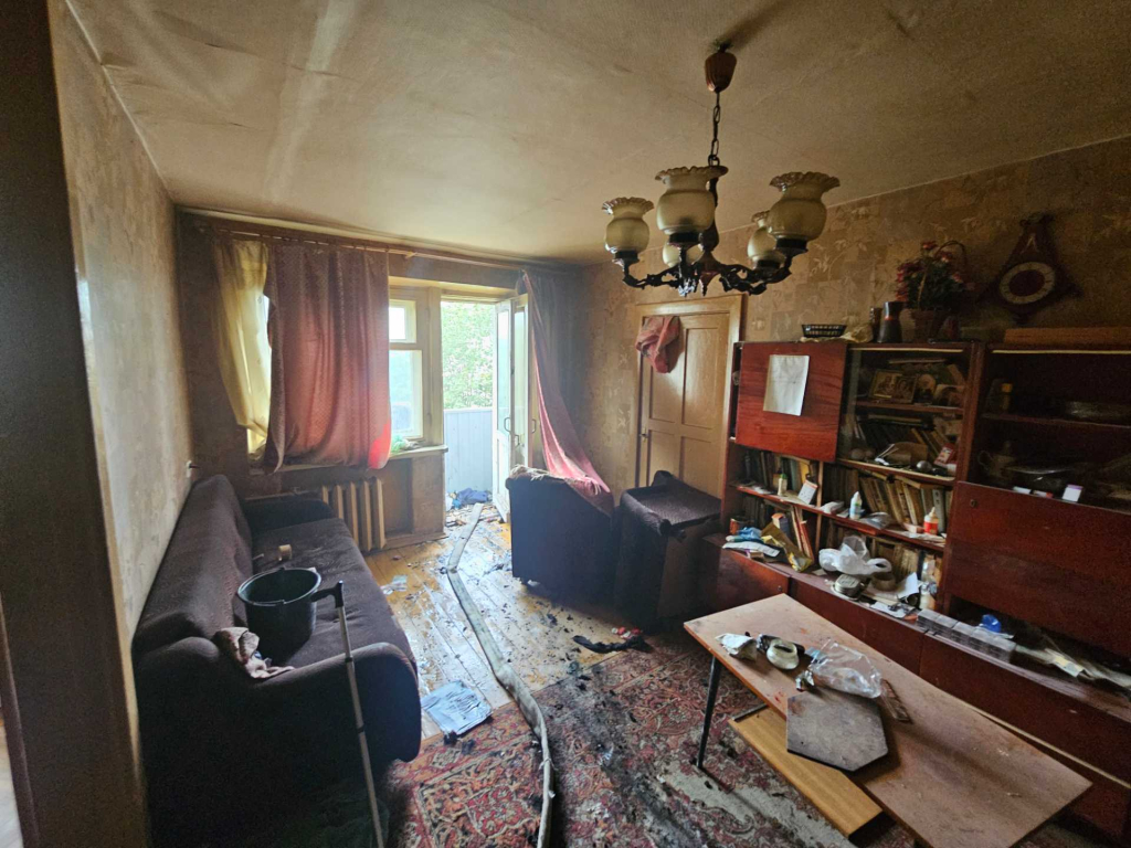 В Могилеве пожарные спасли 70-летнего мужчину из горящей квартиры