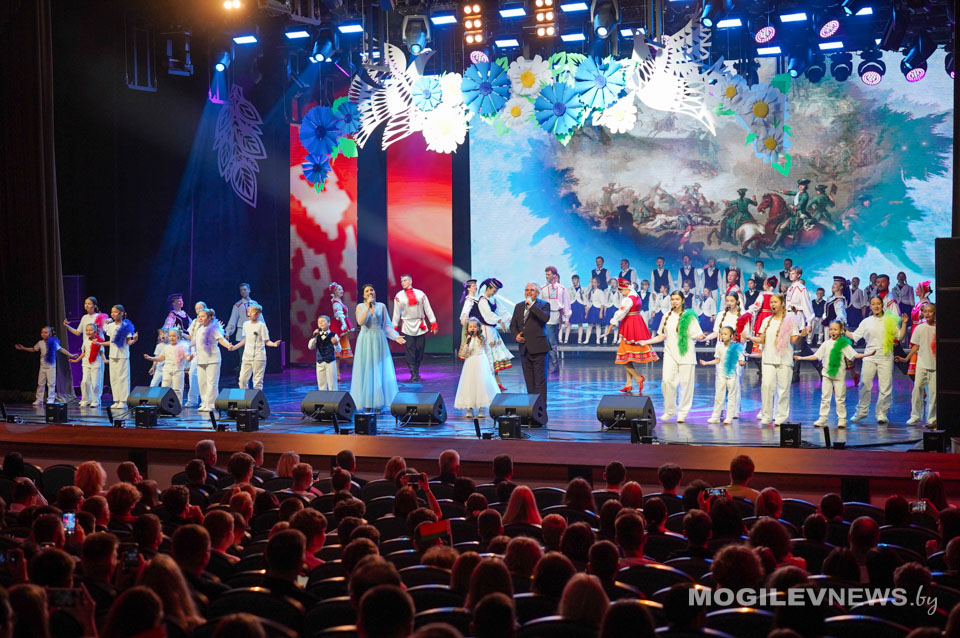 В Могилеве стартовал фестиваль «Молодежь — за Союзное государство». Фото