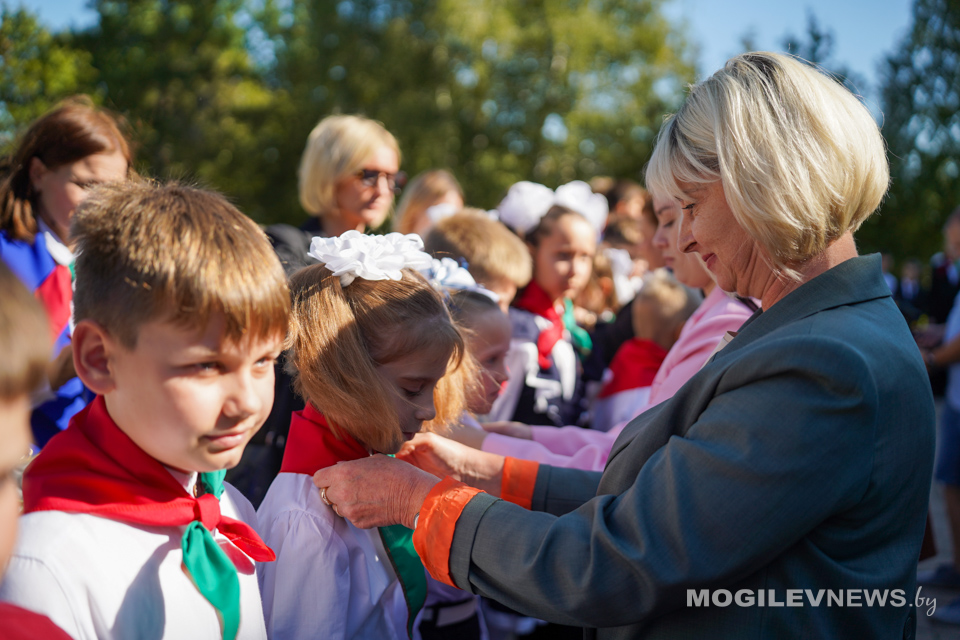 В Могилеве прошел областной праздник «Вместе мы — будущее страны», посвященный 35-летию создания ОО «БРПО». Фото