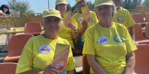 Кировские спасатели участвовали в спортивном празднике для пенсионеров