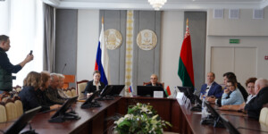 В Могилеве прошла пресс-конференция, посвященная фестивалю творчества инвалидов «Вместе мы сможем больше». Фото