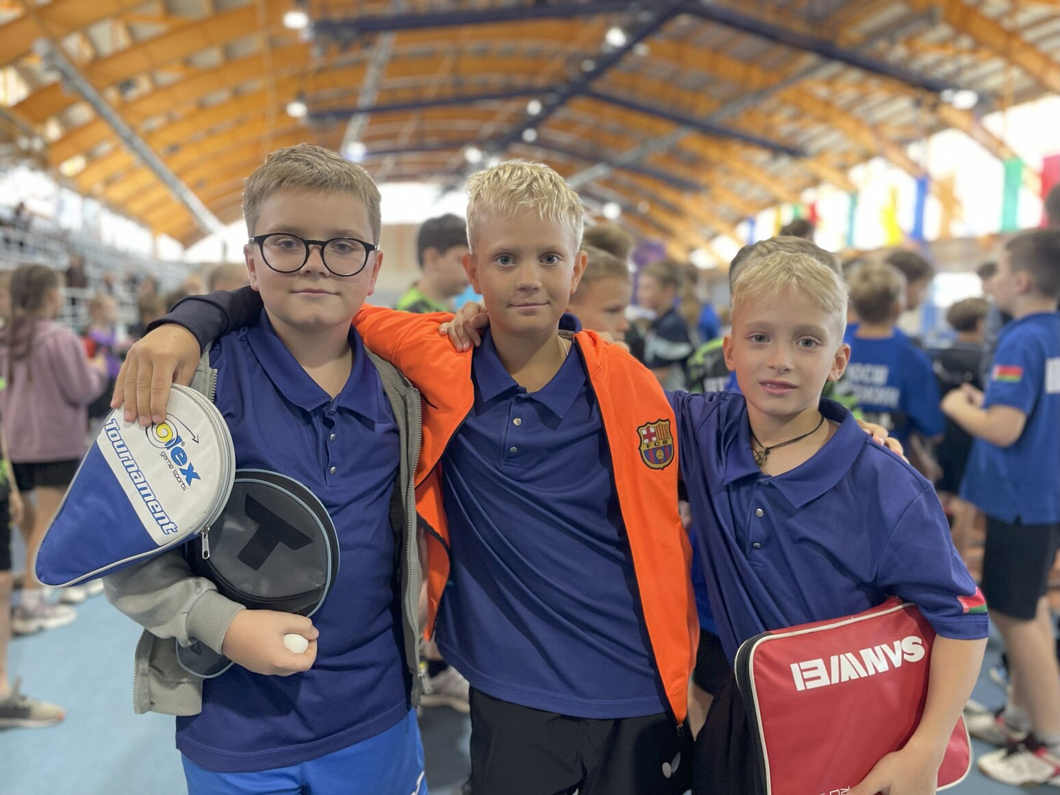 Более 200 спортсменов приняли участие в командном первенстве Республики Беларусь по настольному теннису