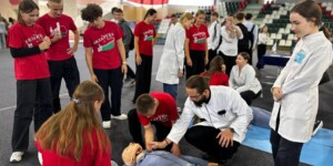 В Могилеве школьники отработали навыки оказания первой помощи