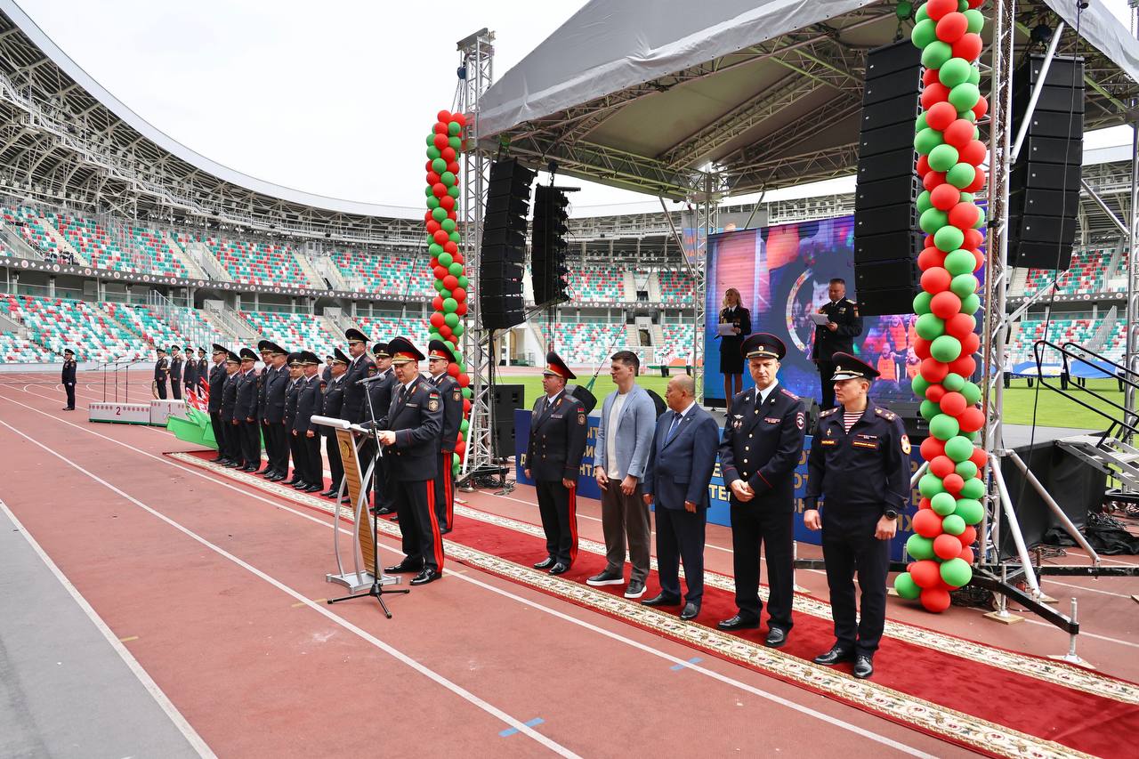 Команда Могилева вошла в число призеров XXII Республиканского конкурса профессионального мастерства сотрудников Департамента охраны
