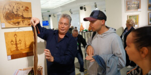 Торжественное открытие выставки в Могилеве дало старт масштабному фестивалю творчества инвалидов Союзного государства. Фото