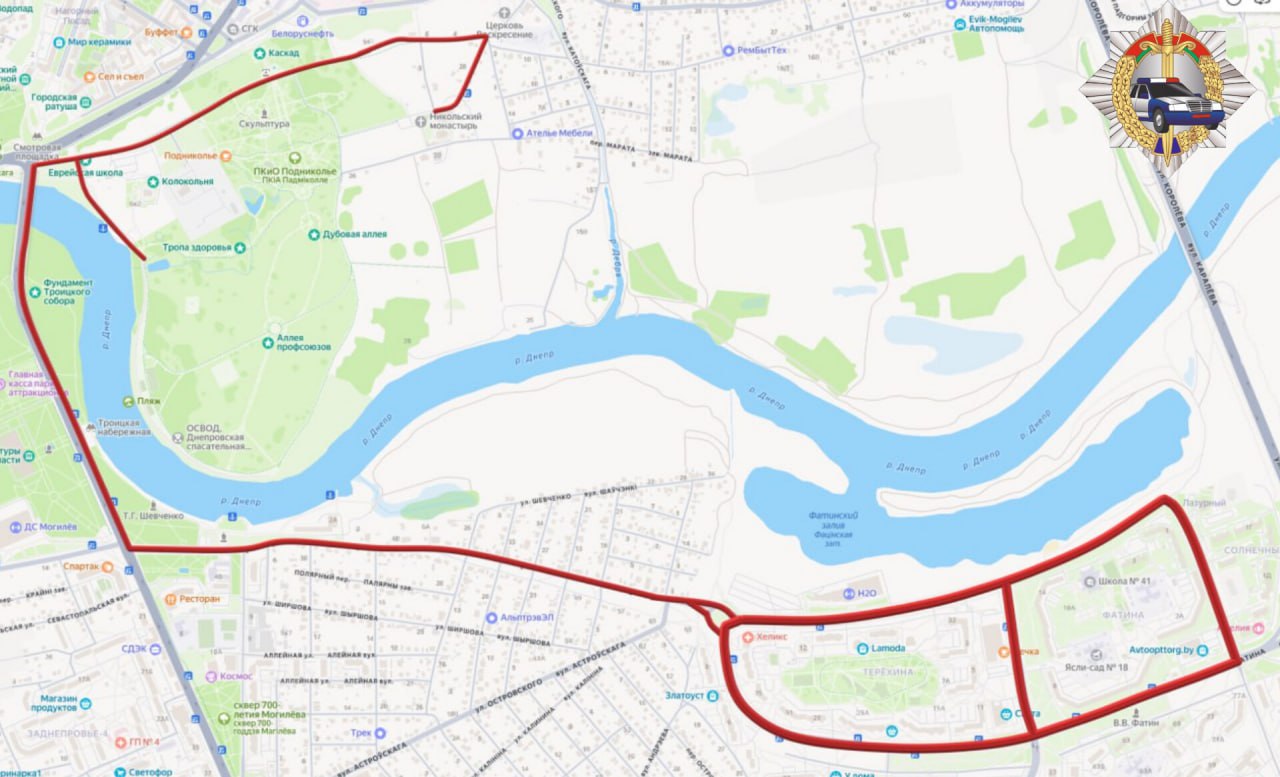 28 сентября в Могилеве перекроют движение на время марафона