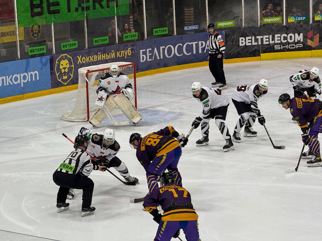 Большой хоккей снова в Могилеве. Фото