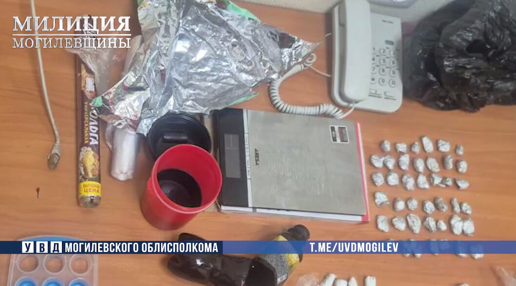 В Могилеве задержан закладчик с 160 граммами психотропа