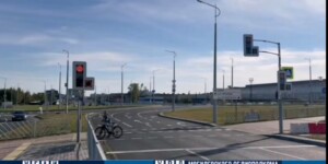 Новые светофоры заработали на кольцевых в Могилеве