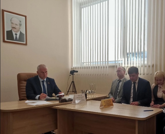 Прием граждан провел председатель Могилевского горисполкома Сергей Чертков 10 сентября