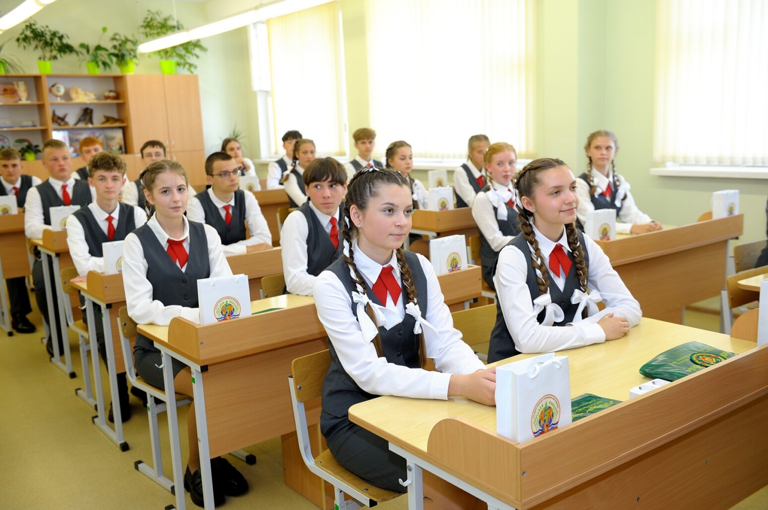 Первый в Могилевской области налоговый класс открыли в Бобруйске. Фото