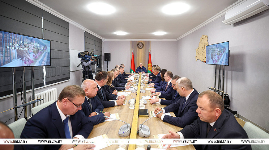 Лукашенко провел совещание по ключевым вопросам развития птицеводческой отрасли