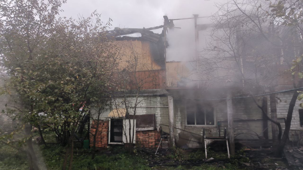 82-летний житель Шкловского района погиб при пожаре