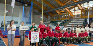 XVI Республиканский спортивный праздник «Усе разам» собрал в Могилеве 90 участников со всей Беларуси. Фото