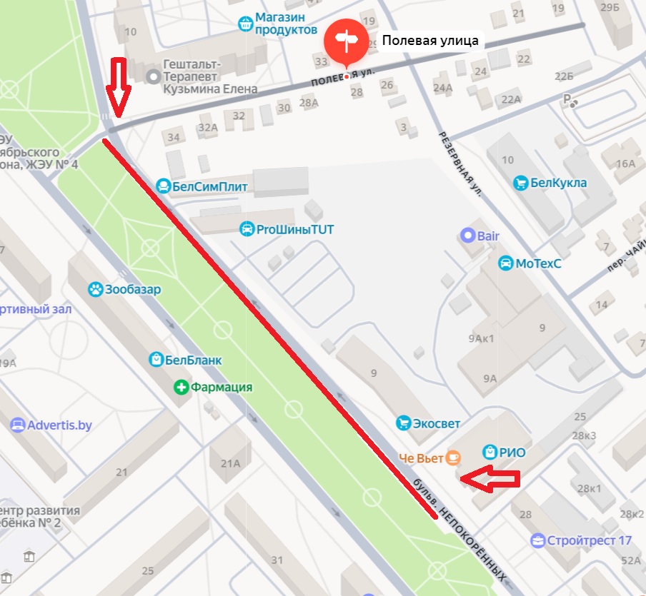 Движение транспорта будет временно перекрыто по бульвару Непокоренных в Могилеве 25 октября