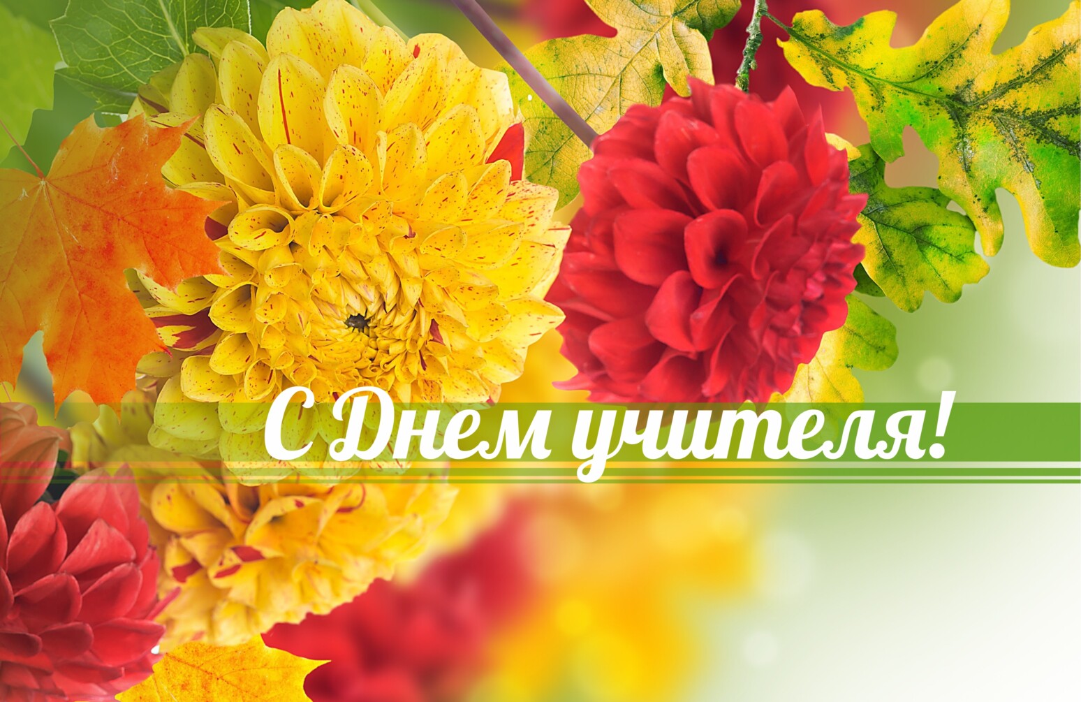 Поздравление с Днем учителя