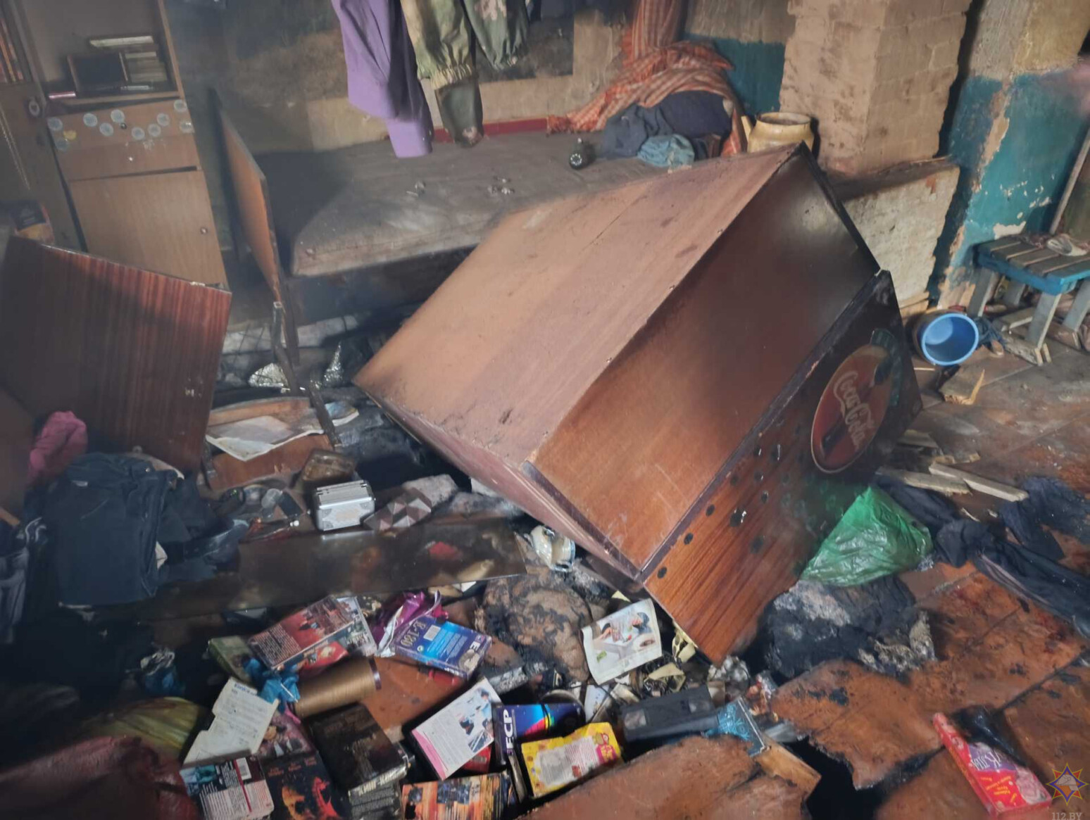 В Круглянском районе на пожаре погиб 38-летний мужчина